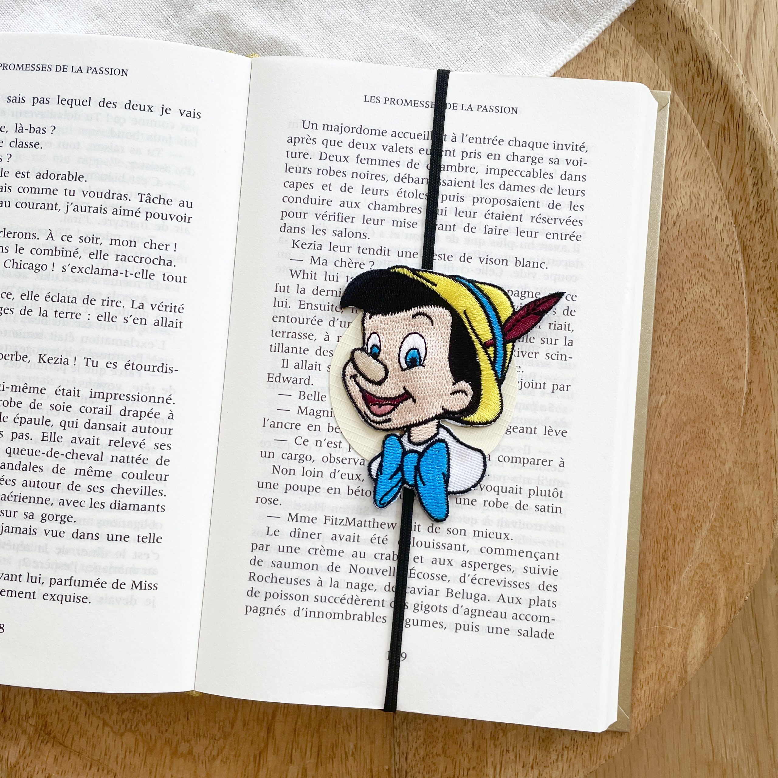 Legami - Marque-page avec élastique marque-page, également utile pour tenir le livre fermé, en