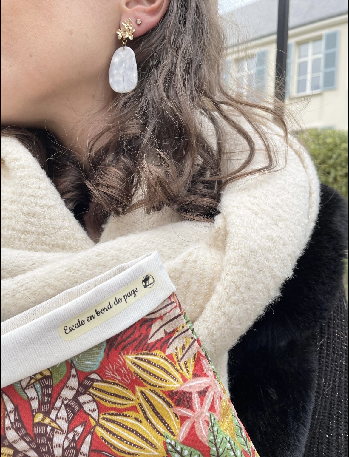 Boucles D'oreilles Grandes UTERQUE Percées - Coffret Pochette - État Parfait - Occasion