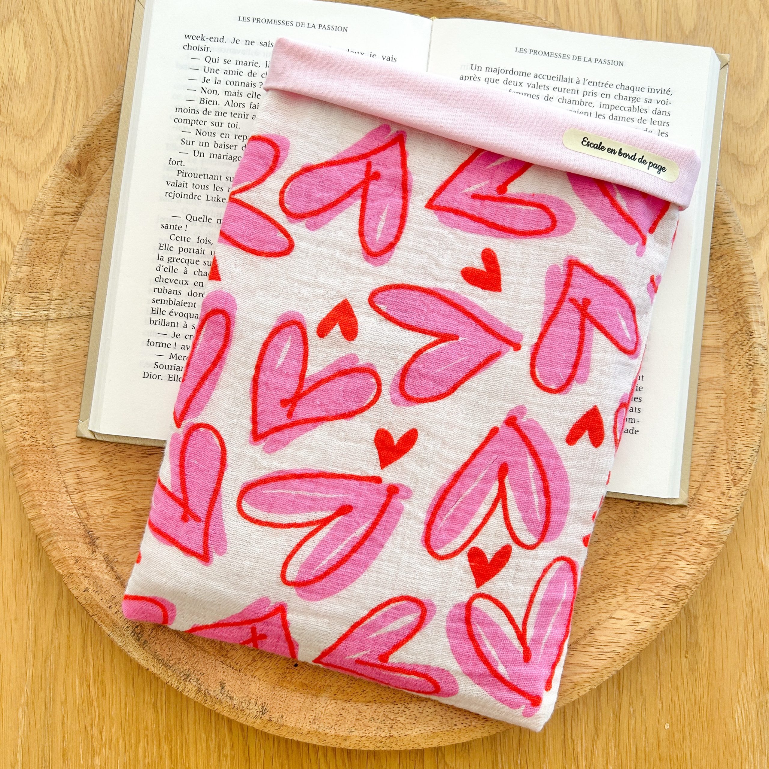 Pochette gaze de coton Amor