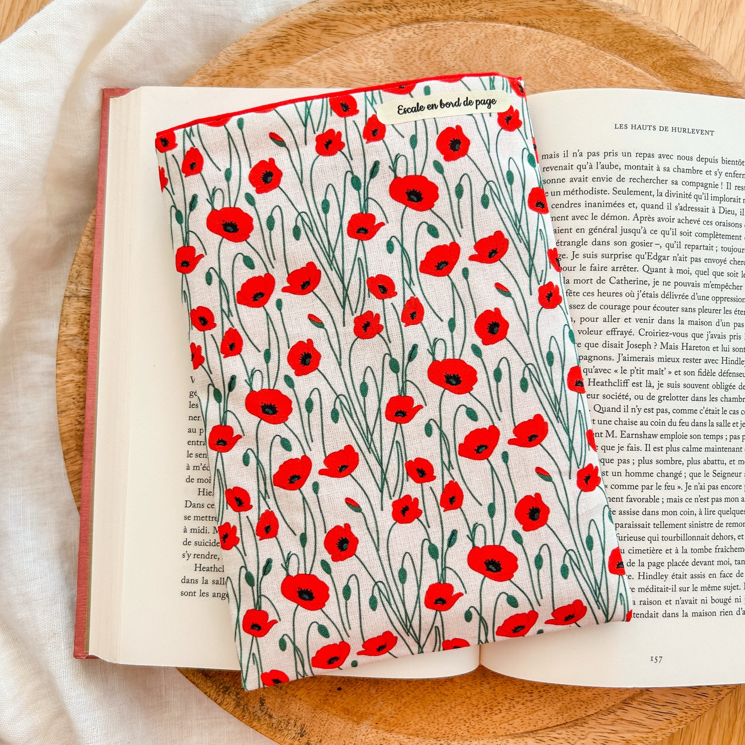 Pochette poche Coquelicot