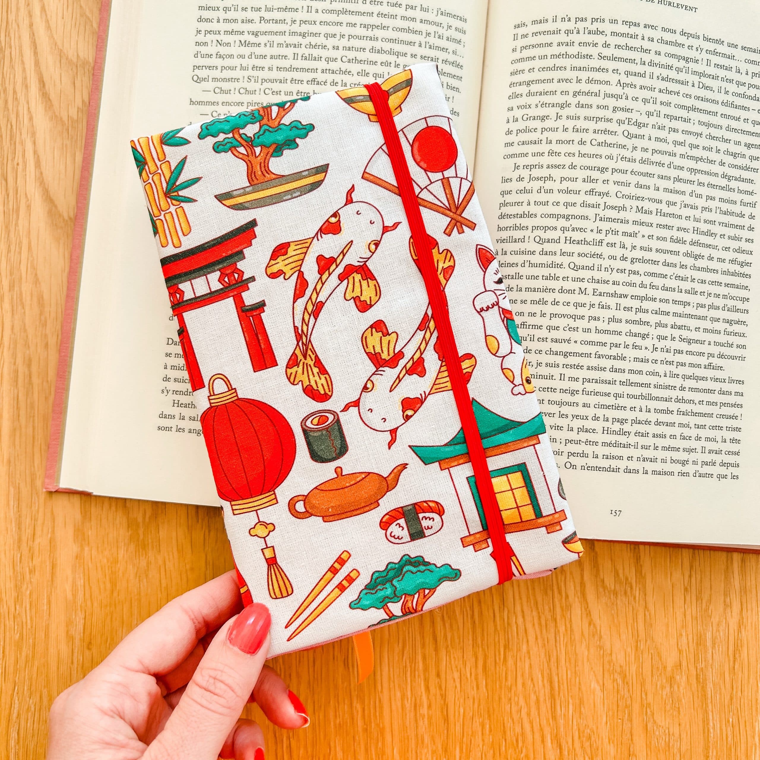 Couvre-livre poche Japon