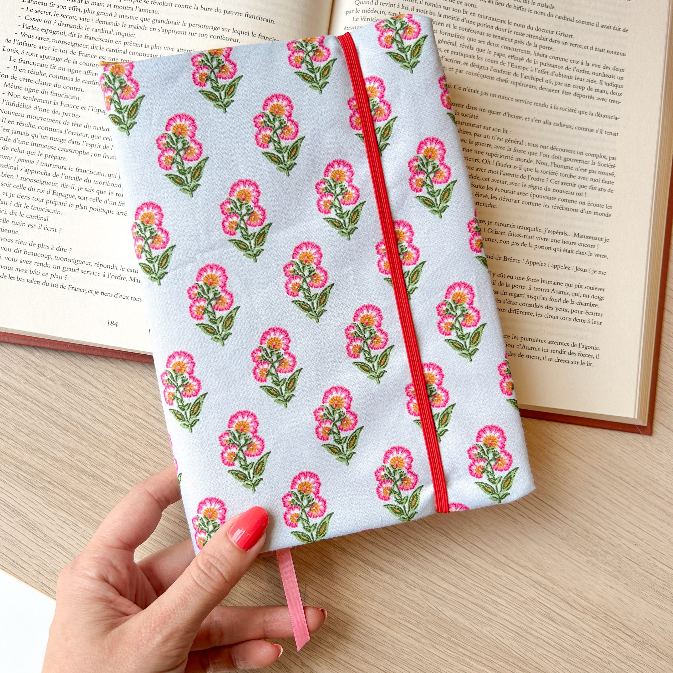 Couvre livre grand format Jaipur