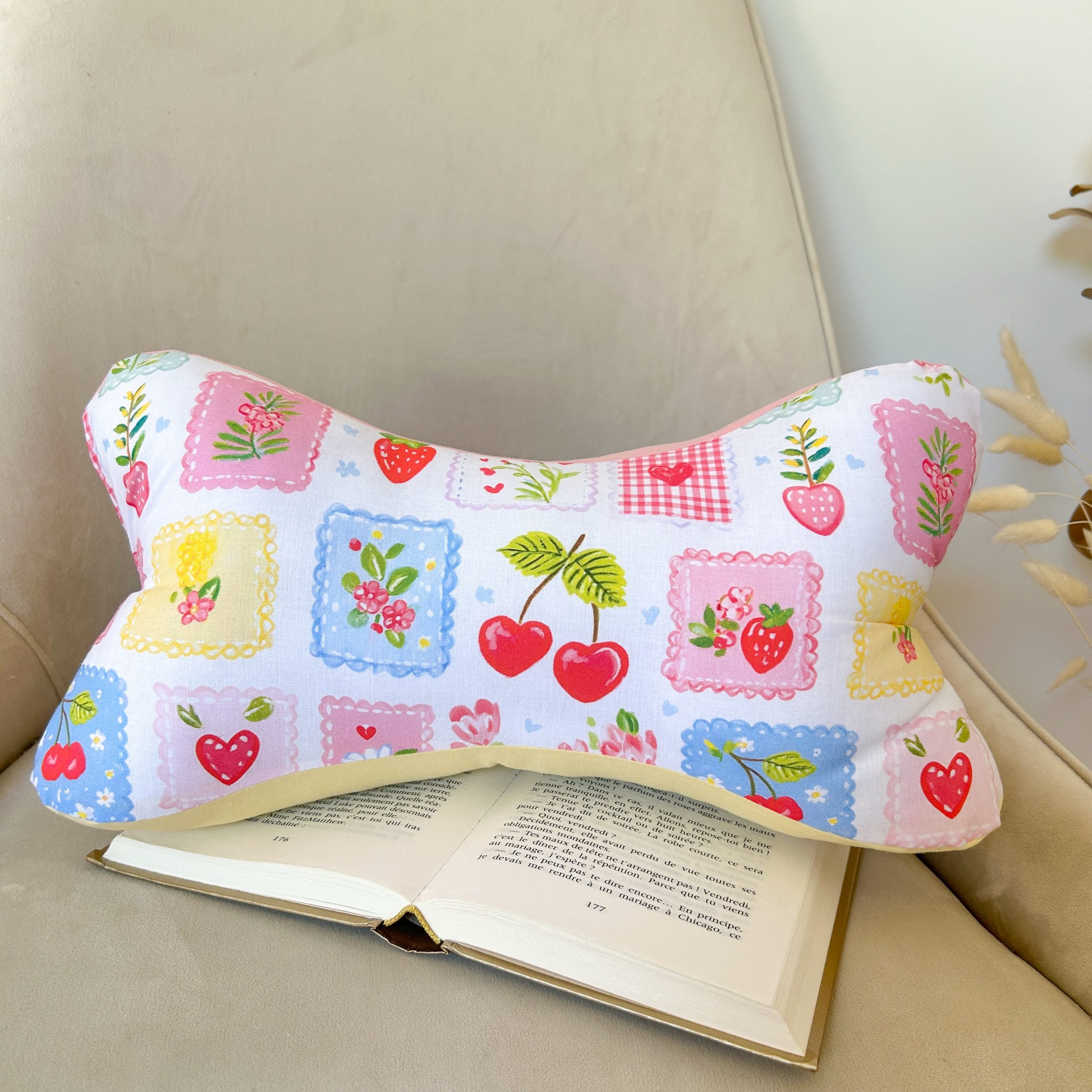Coussin de lecture Cueillette d’été