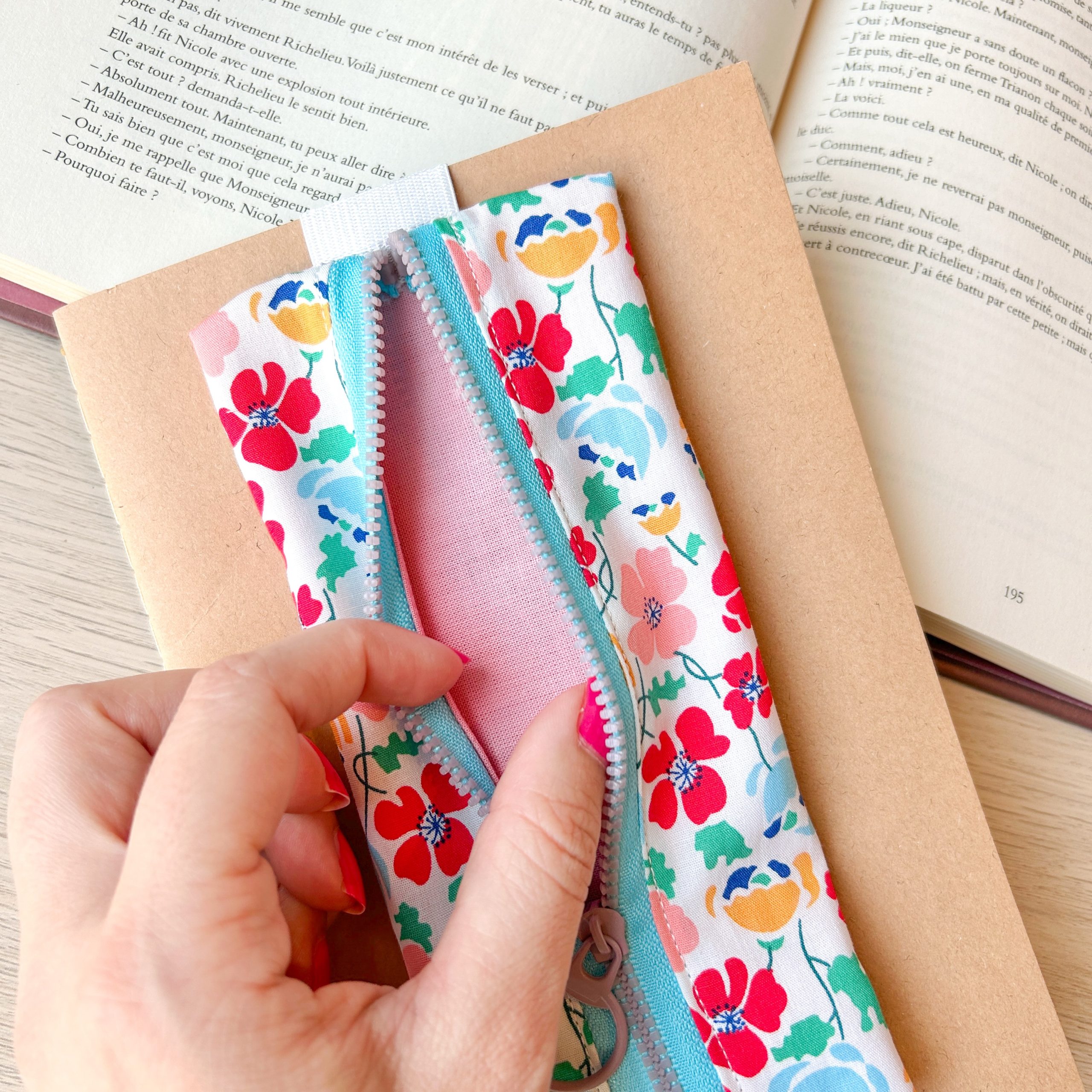 Trousse élastique Pensée – Image 2